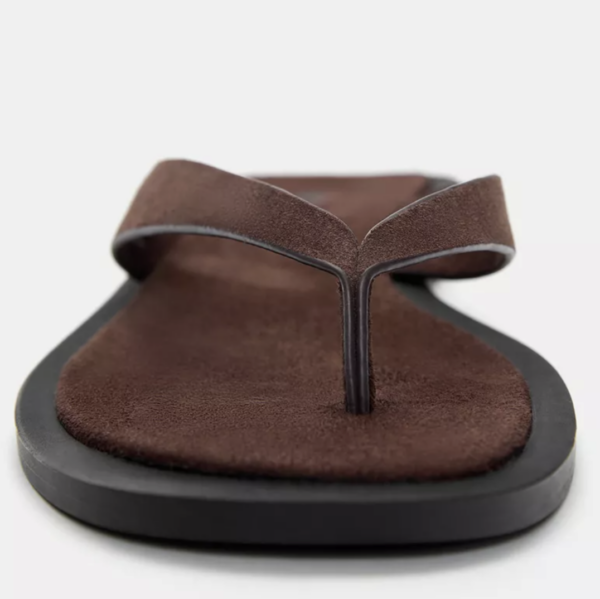 Sandalias cafes
